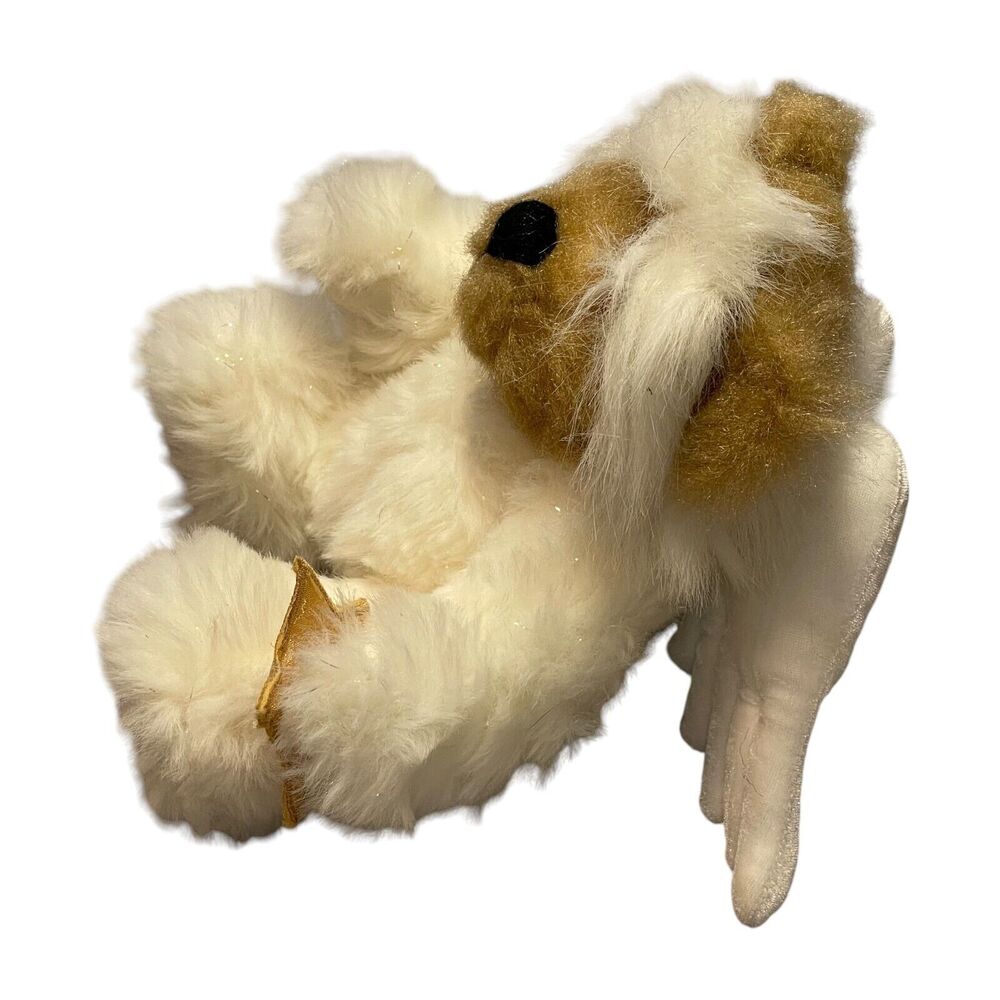 First & Main Snow Angels Kids White Brown Body Suit Stuffed Animal Plush Toy - Picture 2 of 8